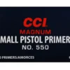 CCI Small Pistol Magnum Primers #550 picture